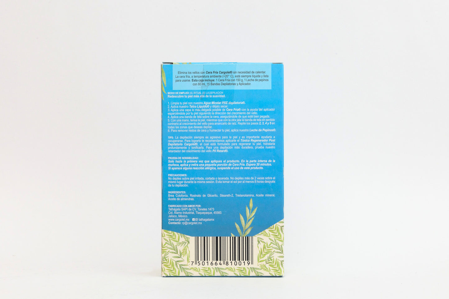 Cera Depilatoria Fría 150g