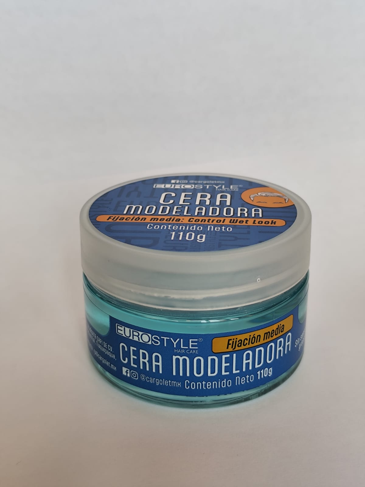 Cera Modeladora Fijación media: Control Wet Look