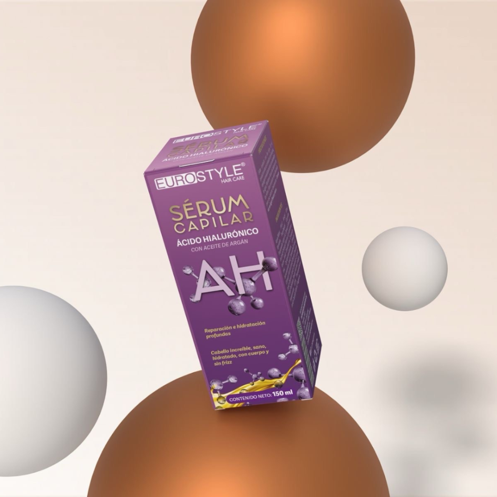 Sérum Capilar Eurostyle AH con Ácido Hialurónico y Aceite de Argán
