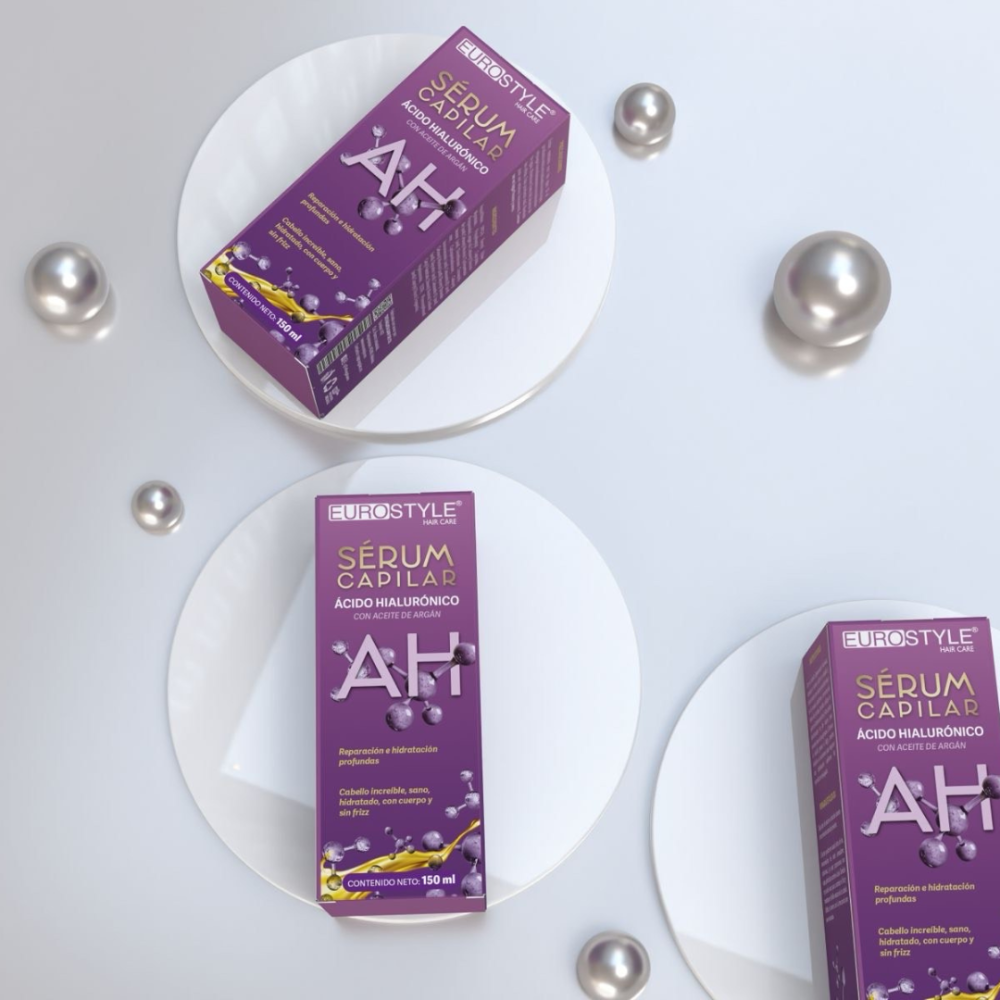 Sérum Capilar Eurostyle AH con Ácido Hialurónico y Aceite de Argán